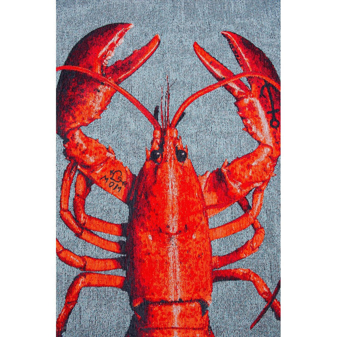 Louis De Poortere Pop Lobster 9389 Steam Red Washable Polyester Flatweave Eco-Rug-Louis De Poortere-Rug Love - The Most Loved Rug Store