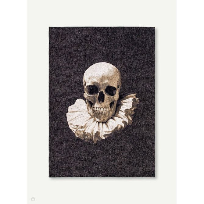 Louis De Poortere Pop Momento Mori 9391 Funny Bones Washable Polyester Flatweave Eco-Rug-Louis De Poortere-Rug Love - The Most Loved Rug Store