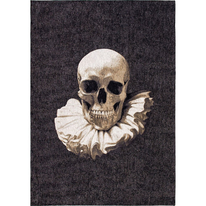 Louis De Poortere Pop Momento Mori 9391 Funny Bones Washable Polyester Flatweave Eco-Rug-Louis De Poortere-Rug Love - The Most Loved Rug Store