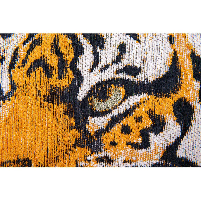 Louis De Poortere Pop Tiger 9388 Green On Fire Washable Polyester Flatweave Eco-Rug-Louis De Poortere-Rug Love - The Most Loved Rug Store