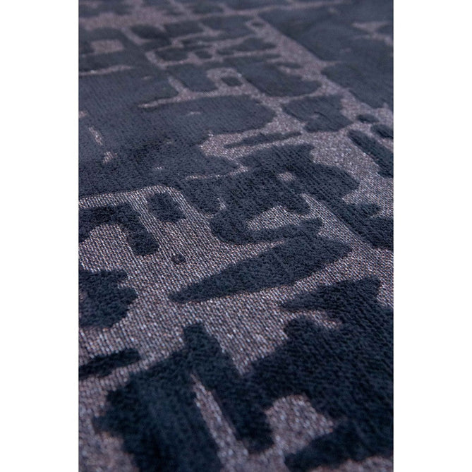 Louis De Poortere Structures Baobab 9200 Black Water Washable Polyester Flatweave Eco-Rug-Louis De Poortere-Rug Love - The Most Loved Rug Store