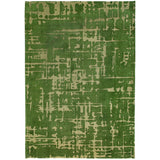 Louis De Poortere Structures Baobab 9202 Perrier's Green Washable Polyester Flatweave Eco-Rug