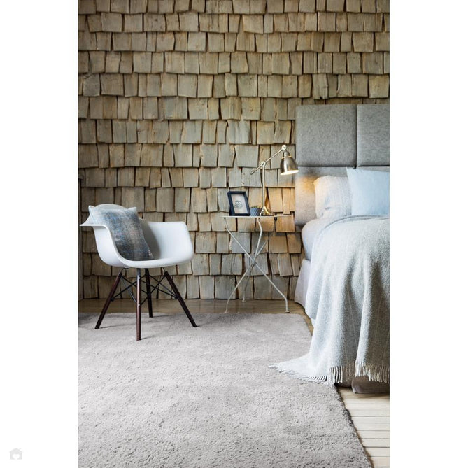 Lulu Plush Super-Soft High-Density Woven Plain Silky Polyester Mid-Height Shaggy Silver Rug-Asiatic Carpets-Rug Love - The Most Loved Rug Store