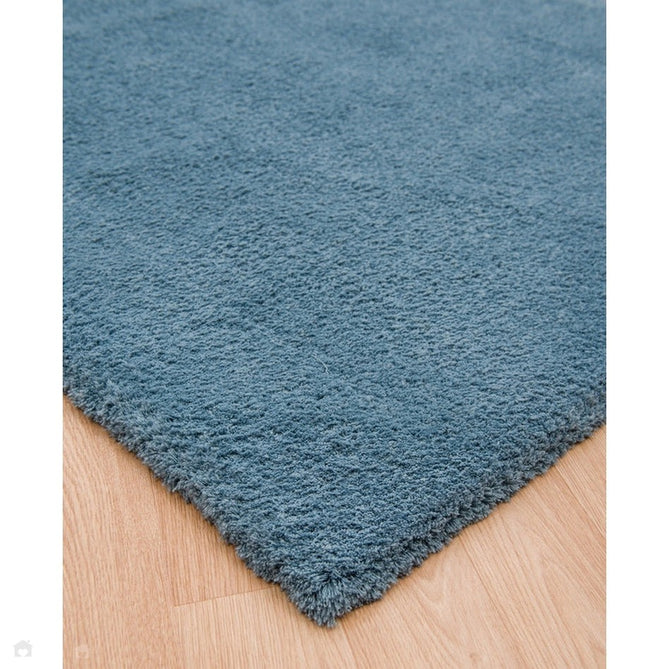 Lulu Plush Super-Soft High-Density Woven Plain Silky Polyester Shaggy Duck Egg Blue Rug-Asiatic Carpets-Rug Love - The Most Loved Rug Store