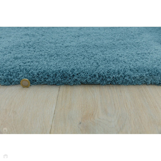 Lulu Plush Super-Soft High-Density Woven Plain Silky Polyester Shaggy Duck Egg Blue Rug-Asiatic Carpets-Rug Love - The Most Loved Rug Store