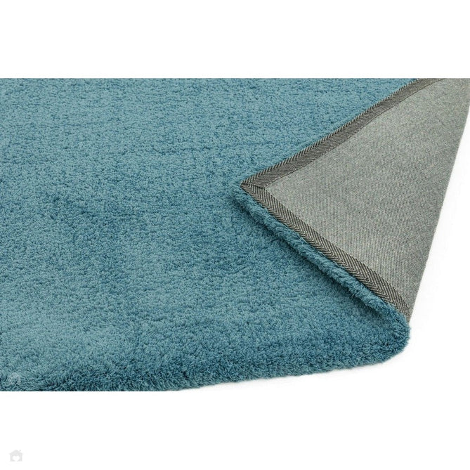 Lulu Plush Super-Soft High-Density Woven Plain Silky Polyester Shaggy Duck Egg Blue Rug-Asiatic Carpets-Rug Love - The Most Loved Rug Store