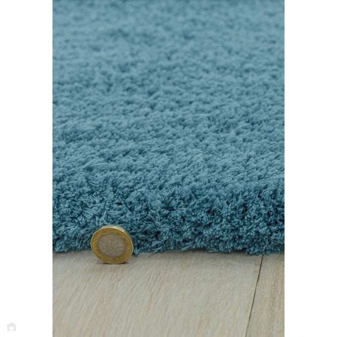 Lulu Plush Super-Soft High-Density Woven Plain Silky Polyester Shaggy Duck Egg Blue Rug-Asiatic Carpets-Rug Love - The Most Loved Rug Store