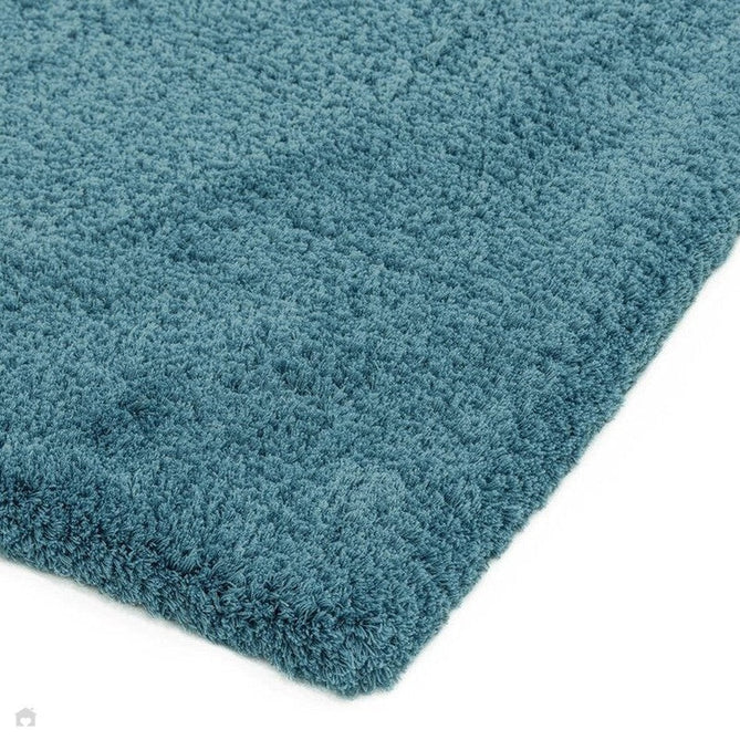 Lulu Plush Super-Soft High-Density Woven Plain Silky Polyester Shaggy Duck Egg Blue Rug-Asiatic Carpets-Rug Love - The Most Loved Rug Store