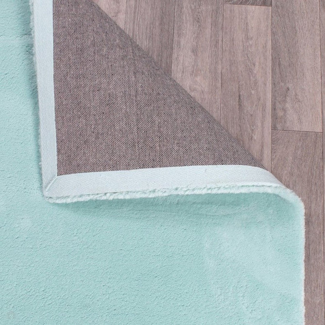 Lulu Plush Super-Soft High-Density Woven Plain Silky Polyester Shaggy Duck Egg Blue Rug-Asiatic Carpets-Rug Love - The Most Loved Rug Store