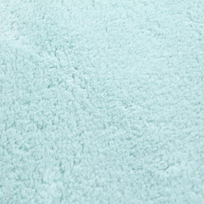 Lulu Plush Super-Soft High-Density Woven Plain Silky Polyester Shaggy Duck Egg Blue Rug-Asiatic Carpets-Rug Love - The Most Loved Rug Store