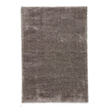 Lux Plush Super-Soft Plain Polyester Shaggy Charcoal Rug