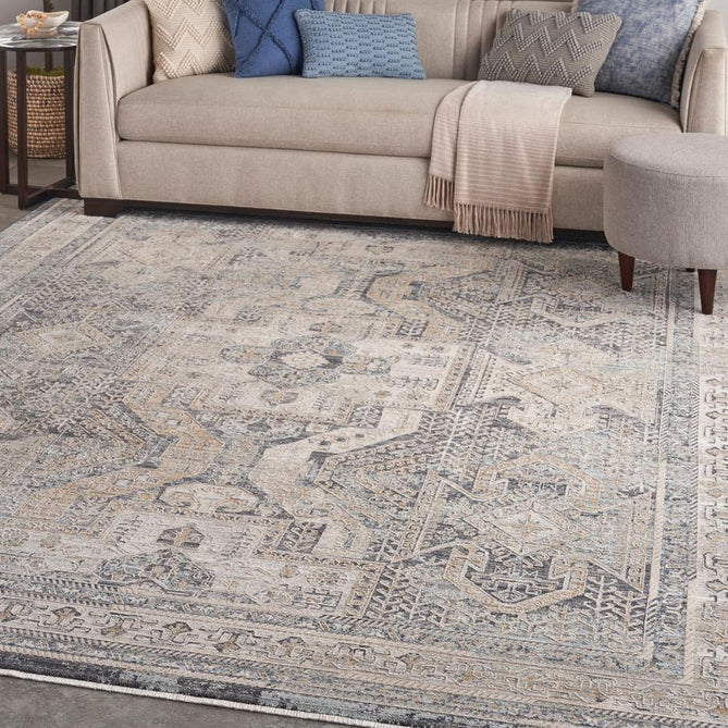 Lynx LNX01 Ivory/Charcoal Rug-Nourison-Rug Love - The Most Loved Rug Store