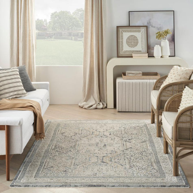Lynx LNX01 Ivory/Charcoal Rug-Nourison-Rug Love - The Most Loved Rug Store