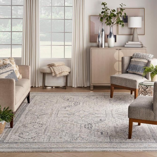 Lynx LNX01 Ivory/Grey/Blue Rug-Nourison-Rug Love - The Most Loved Rug Store