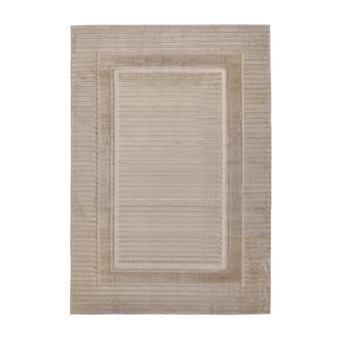 Malmo Border Natural In-Outdoor Rug