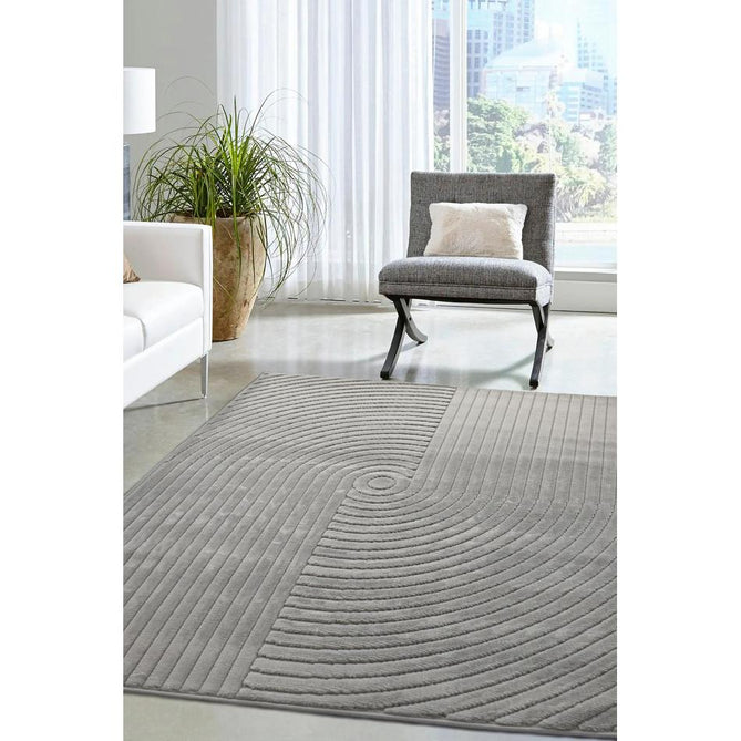 Malmo Knot Grey In-Outdoor Rug