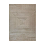 Malmo Squares Natural In-Outdoor Rug
