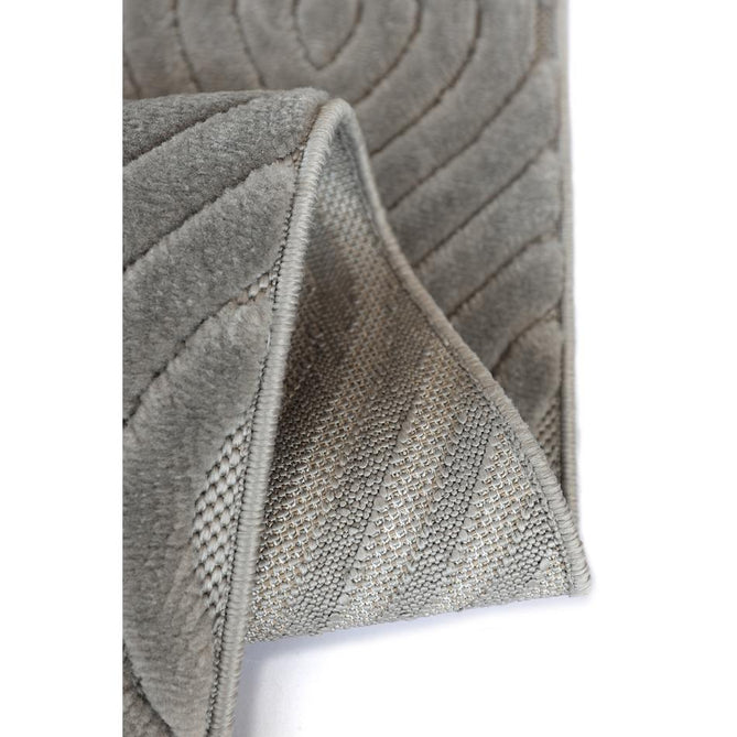 Malmo Tear Drop Grey In-Outdoor Rug