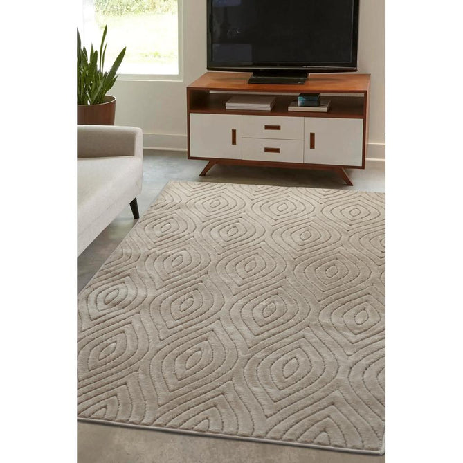 Malmo Tear Drop Natural In-Outdoor Rug