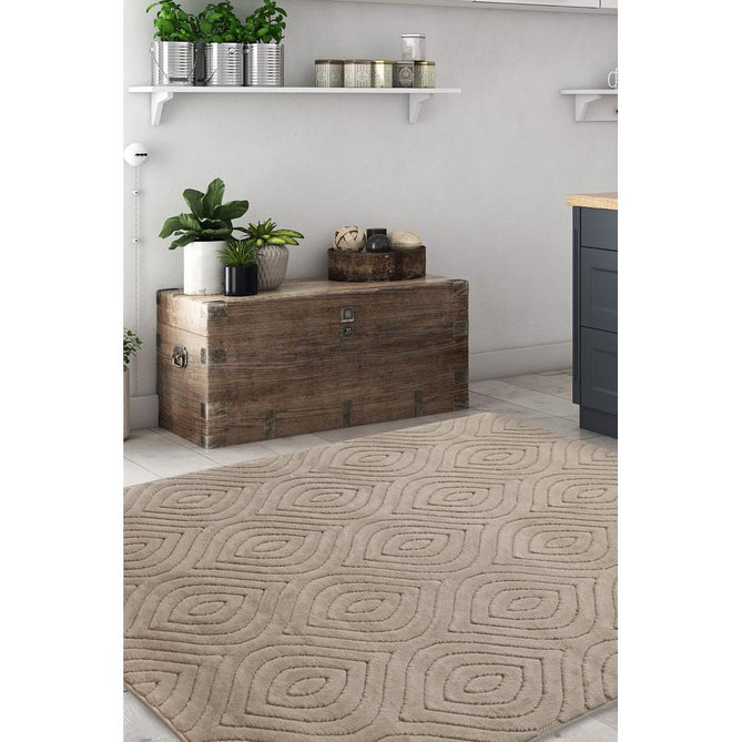 Malmo Tear Drop Natural In-Outdoor Rug