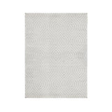 Malmo Tear Drop White In-Outdoor Rug