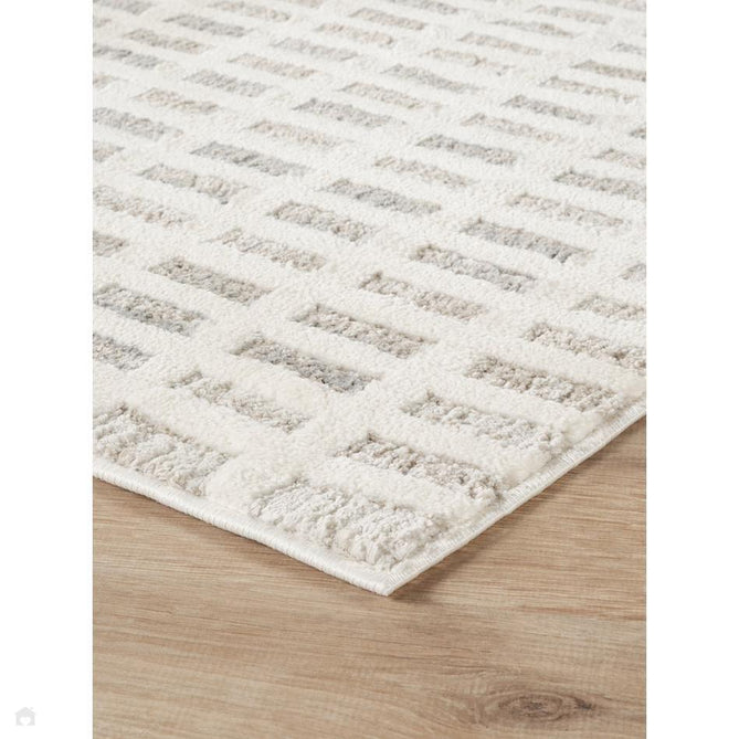 Mabel Grid MBL03 Stone Rug-Desire Rugs-Rug Love - The Most Loved Rug Store