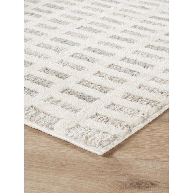 Mabel Grid MBL03 Stone Rug-Desire Rugs-Rug Love - The Most Loved Rug Store
