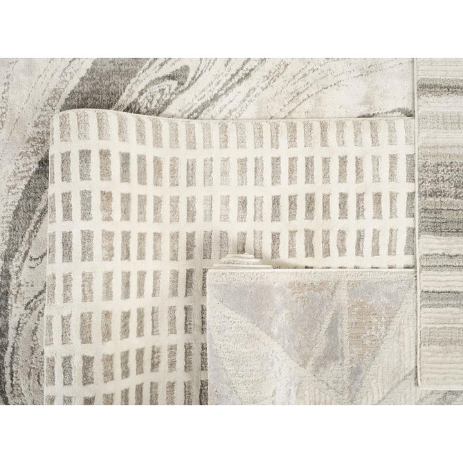 Mabel Grid MBL03 Stone Rug-Desire Rugs-Rug Love - The Most Loved Rug Store