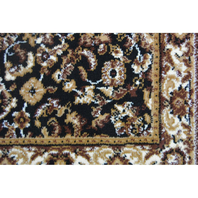 Maestro Beluchi Black Round Rug-Melrose-Rug Love - The Most Loved Rug Store