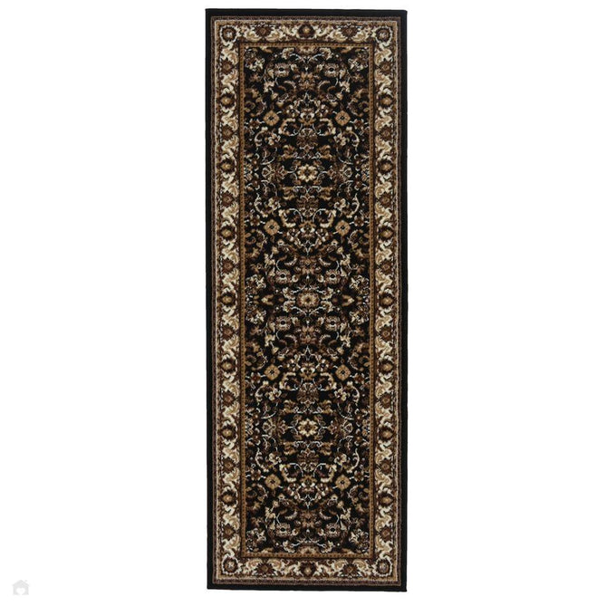 Maestro Beluchi Black Rug-Melrose-Rug Love - The Most Loved Rug Store