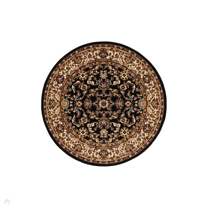Maestro Beluchi Black Rug-Melrose-Rug Love - The Most Loved Rug Store