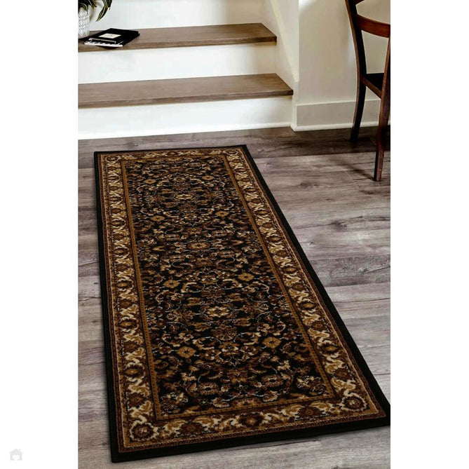 Maestro Beluchi Black Rug-Melrose-Rug Love - The Most Loved Rug Store
