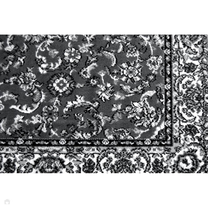 Maestro Beluchi Dark Grey Round Rug-Melrose-Rug Love - The Most Loved Rug Store