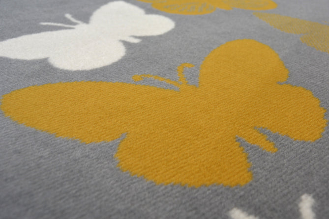 Maestro Butterfly Grey/Ochre Rug-Melrose-Rug Love - The Most Loved Rug Store