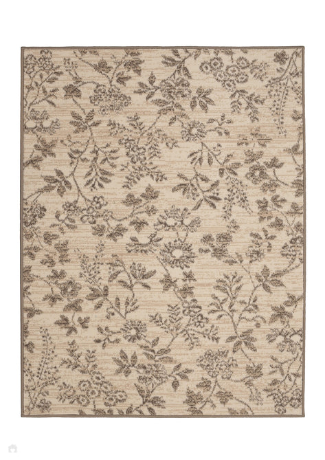 Maestro Dainty Floral Natural Rug-Melrose-Rug Love - The Most Loved Rug Store