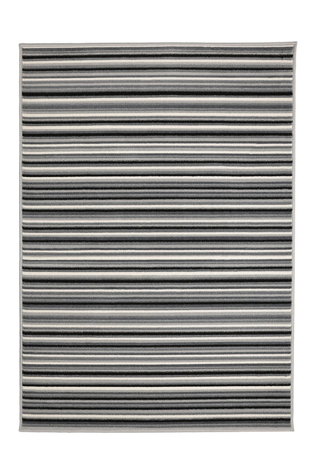 Maestro Fine Stripe Grey Rug-Melrose-Rug Love - The Most Loved Rug Store