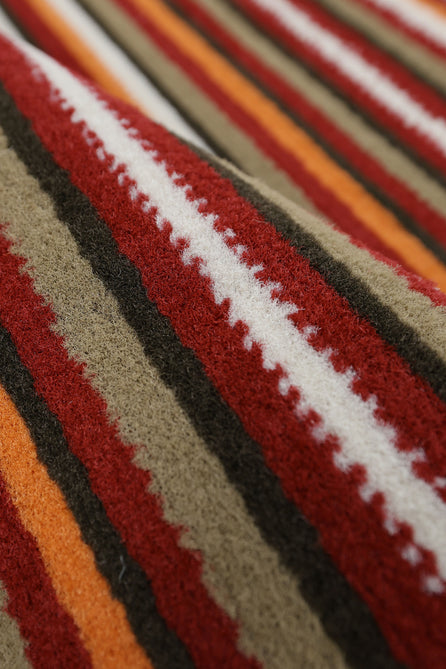 Maestro Fine Stripe Red Rug-Melrose-Rug Love - The Most Loved Rug Store