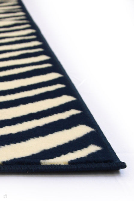 Maestro Herringbone Navy Runner-Melrose-Rug Love - The Most Loved Rug Store