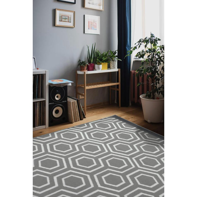 Maestro Modern Geo Grey Rug-Melrose-Rug Love - The Most Loved Rug Store