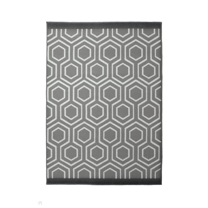 Maestro Modern Geo Grey Rug-Melrose-Rug Love - The Most Loved Rug Store