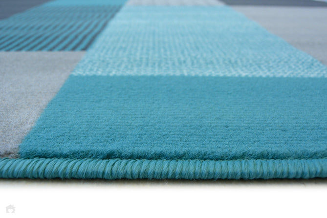 Maestro Montreal Teal Runner-Melrose-Rug Love - The Most Loved Rug Store