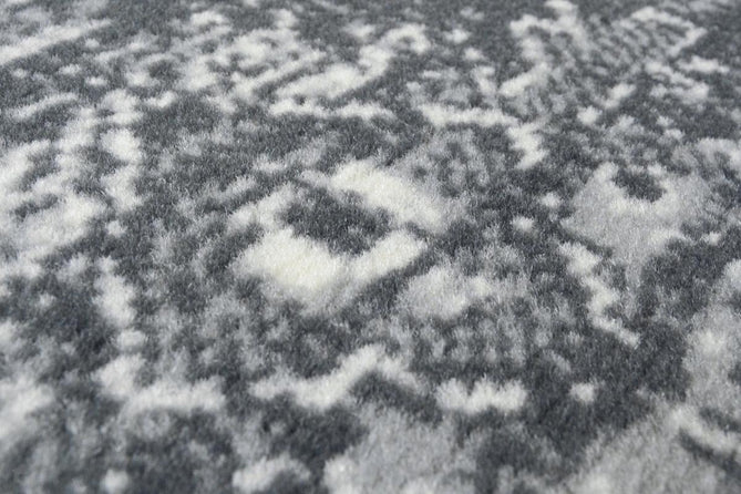 Maestro New Trad Charcoal Round Rug-Melrose-Rug Love - The Most Loved Rug Store