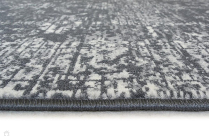 Maestro New Trad Charcoal Round Rug-Melrose-Rug Love - The Most Loved Rug Store