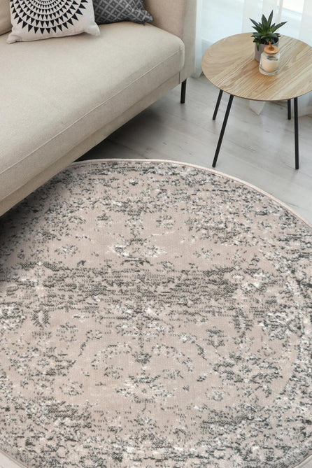 Maestro New Trad Cream Round Rug-Melrose-Rug Love - The Most Loved Rug Store
