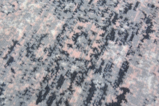 Maestro New Trad Grey/Pink Round Rug-Melrose-Rug Love - The Most Loved Rug Store