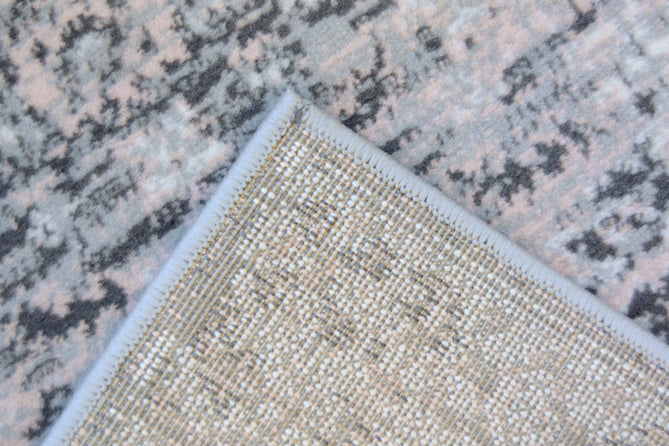 Maestro New Trad Grey/Pink Round Rug-Melrose-Rug Love - The Most Loved Rug Store