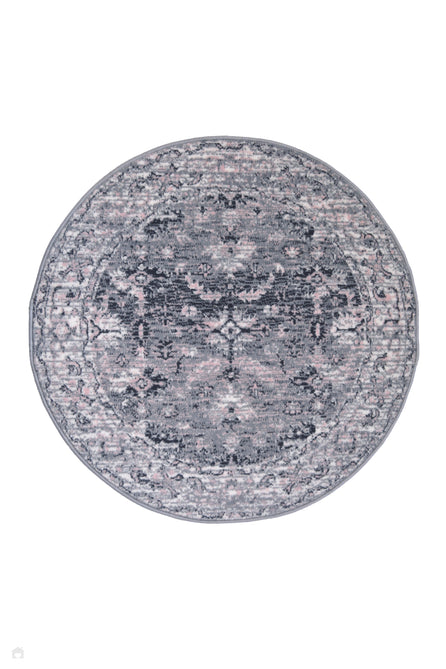 Maestro New Trad Grey/Pink Rug-Melrose-Rug Love - The Most Loved Rug Store