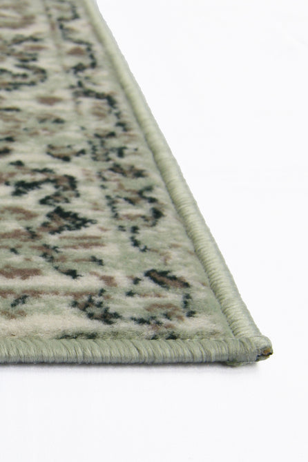 Maestro New Trad Sage Round Rug-Melrose-Rug Love - The Most Loved Rug Store
