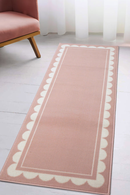 Maestro Scallop Blush Rug-Melrose-Rug Love - The Most Loved Rug Store