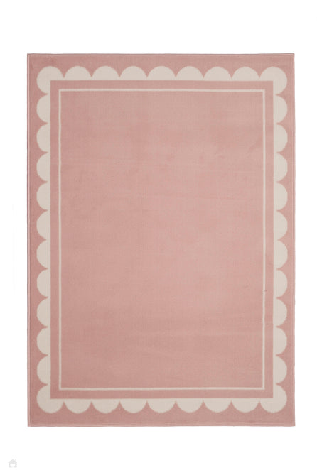Maestro Scallop Blush Runner-Melrose-Rug Love - The Most Loved Rug Store